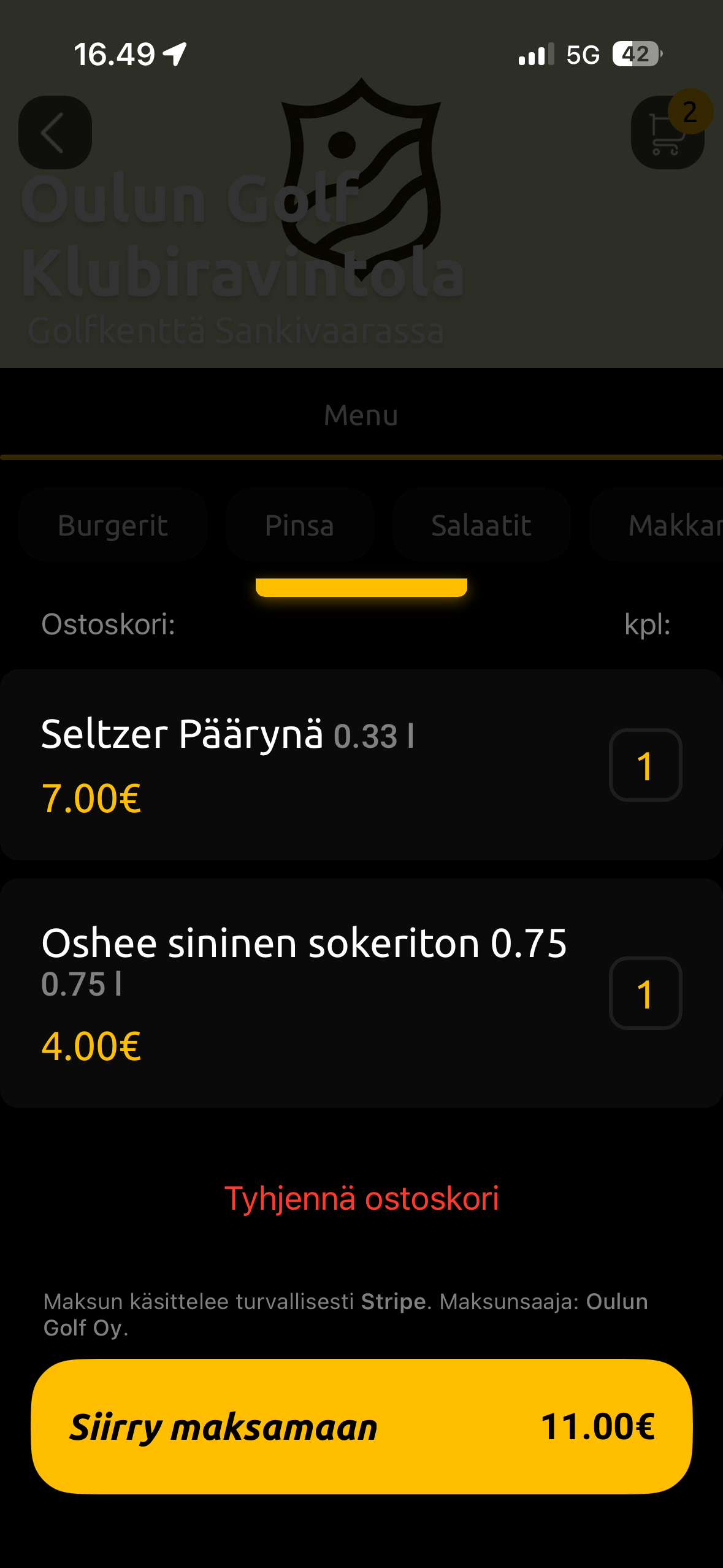 Order-It-ostoskori